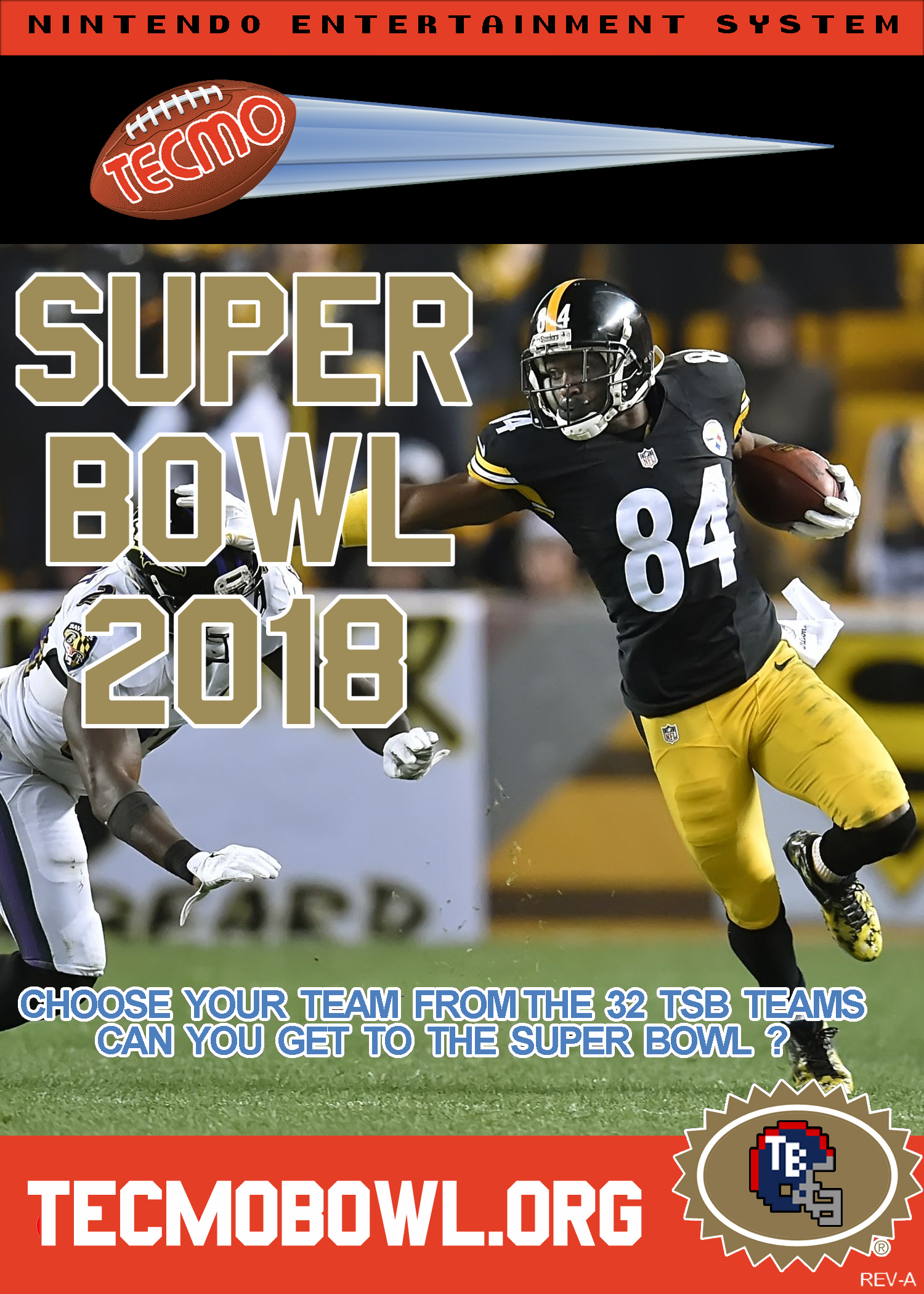 (NES) Tecmo Super Bowl 2018 Presented by TecmoBowl.org - Download Support - TecmoBowl.org1500 x 2100
