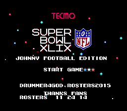 Drummer4GOD Presents: Tecmo 2K15