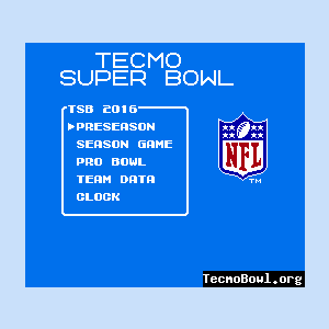 Goji's Tecmo Super Bowl NFL Championship Edition (5.1) - Misc ROMs - TBORG