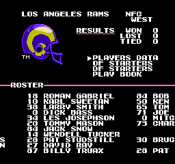 Tecmo Super Bowl 1969