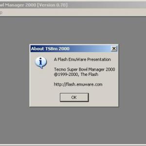 More information about "Tecmo Super Bowl Manager 2000"