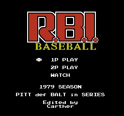 1979 RBI Baseball