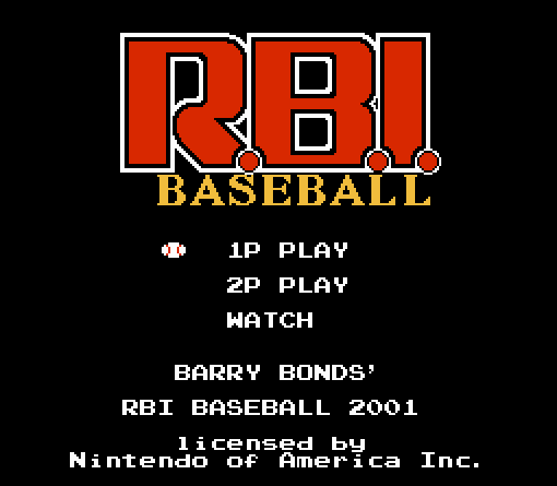 RBI Baseball 2001