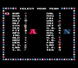 Tecmo Bowl teams, rosters, player rating, & attributes - TECMO