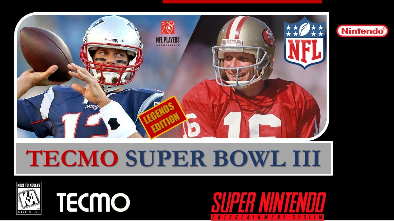 TECMO SUPER BOWL 3 LEGENDS EDITION