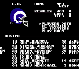 Tecmo Bowl (NES) Raiders vs Bears (Gameplay) The NES Files 