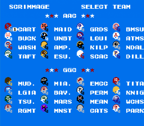 Hollywood Tecmo Bowl - Misc ROMs - TBORG