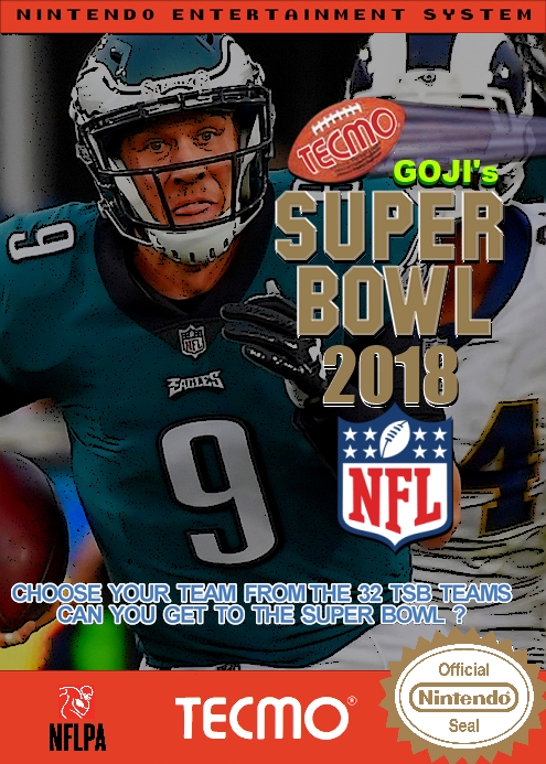 Goji's NFL Tecmo Super Bowl LVII - NFL By Year - TBORG