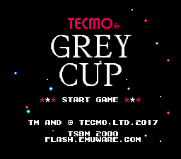 TECMO GREY CUP 2017
