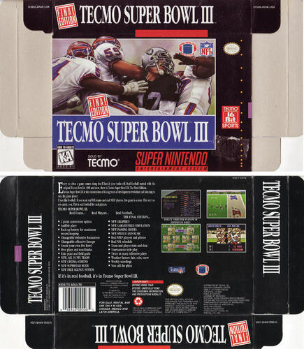 Tecmo Super Bowl 2022-2023 - Genesis - TBORG