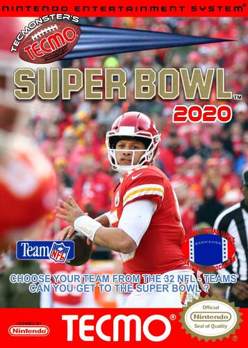 Tecmo Super Bowl 2024 Presented by  -  Official  Yearly ROMs - TBORG