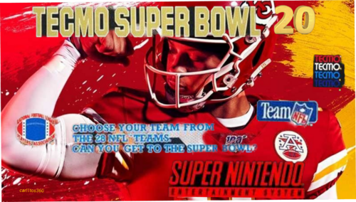 SBlueman's Tecmo Super Bowl 2022 - Final Edition - NFL By Year - TBORG