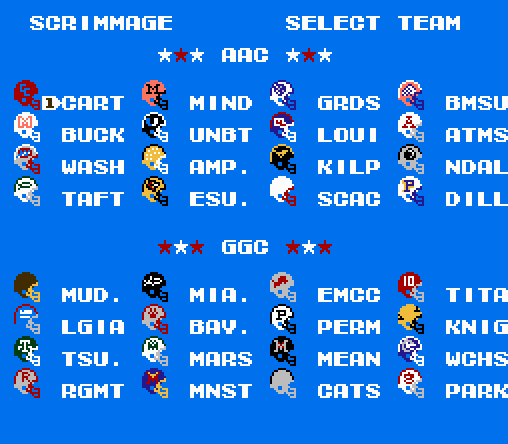 Hollywood Tecmo Bowl II - The Sequel - Misc ROMs - TBORG