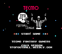 Goji's Tecmo Super Bowl NFL Championship Edition (5.1) - Misc ROMs