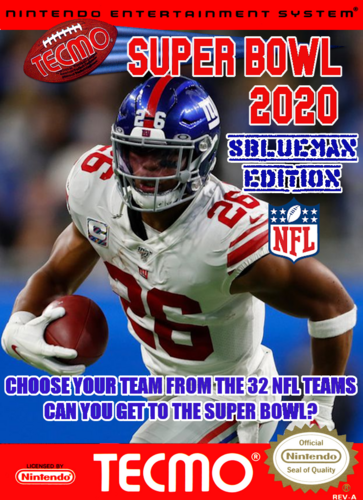 More information about "Tecmo Super Bowl 2020 - SBlueman Edition"