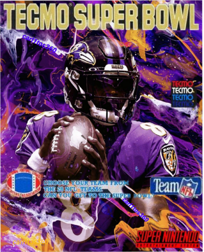 Tecmo Super Bowl 2022-23 for SNES - SNES - TBORG