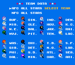 SBlueman's Tecmo Super Bowl 2020 - Final Edition - NFL By Year - TBORG