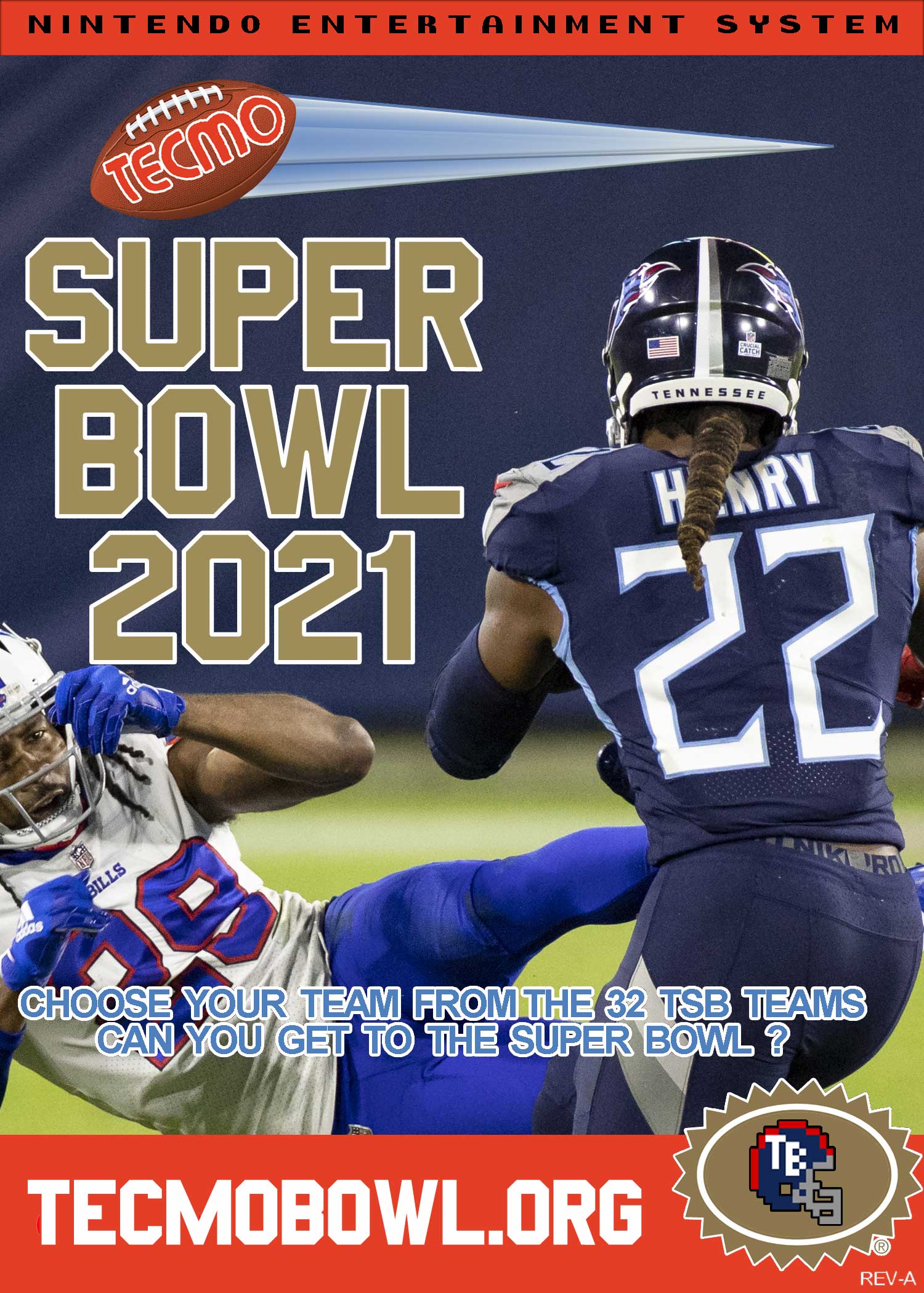 Tecmo Super Bowl 2021 Presented by TecmoBowl - TecmoBowl Official Yearly ROMs