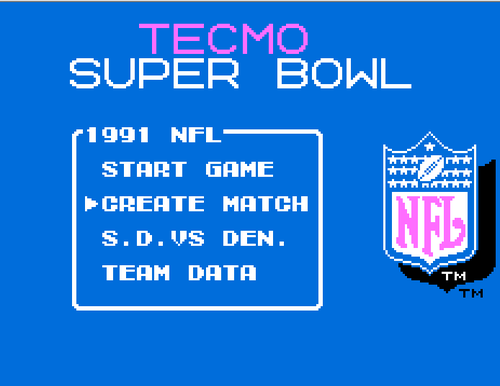 Michigan's retro Tecmo Super Bowl video game tourney won in