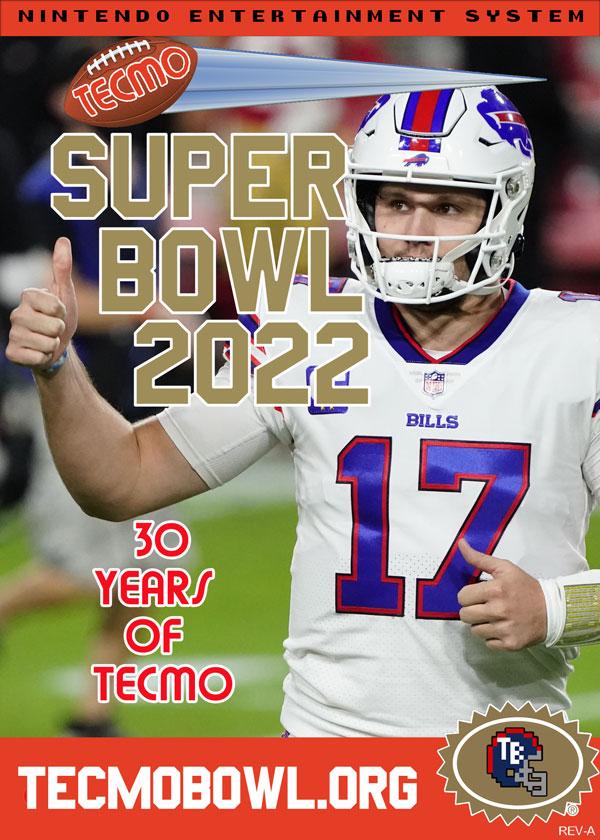 Tecmo Super Bowl 2022 Presented by  -  Official  Yearly ROMs - TBORG
