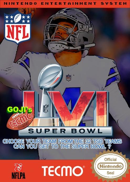 SBlueman's Tecmo Super Bowl 2022 - Final Edition - NFL By Year - TBORG