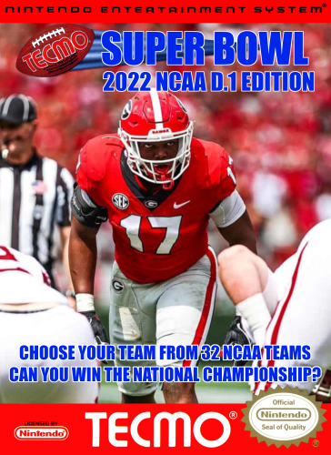 More information about "Tecmo Super Bowl: 2022 NCAA D.1 Edition"