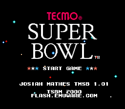 More information about "Tecmo Super Bowl 1.0.1"