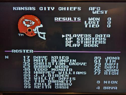 Goji's NFL Tecmo Super Bowl LVI (1.5) - NFL By Year - TBORG