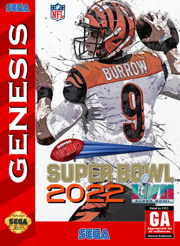 Tecmo Super Bowl [Sega Genesis Game]