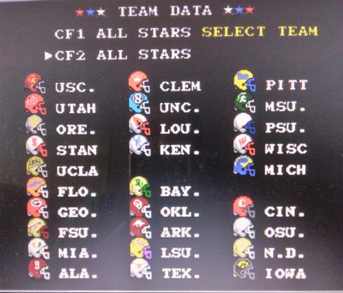 tecmo super bowl best version