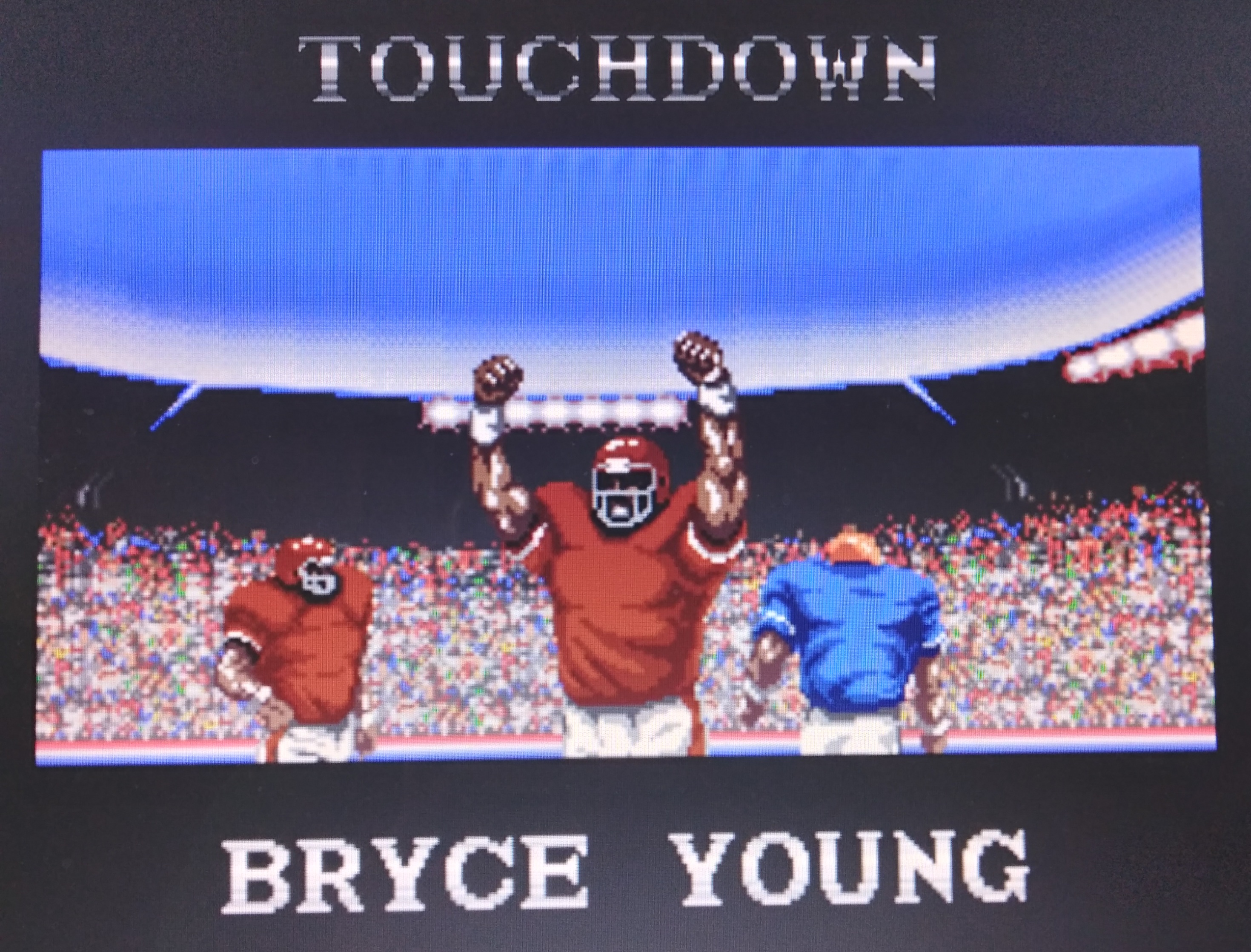 Tecmo Super Bowl: QB Eagles can't be stopped! #fyp #foryourpage #nes #