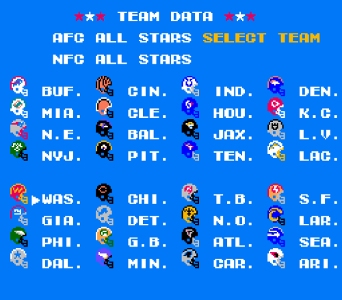 NES) Tecmo Super Bowl 2023 Presented by  - Download Support -  TBORG