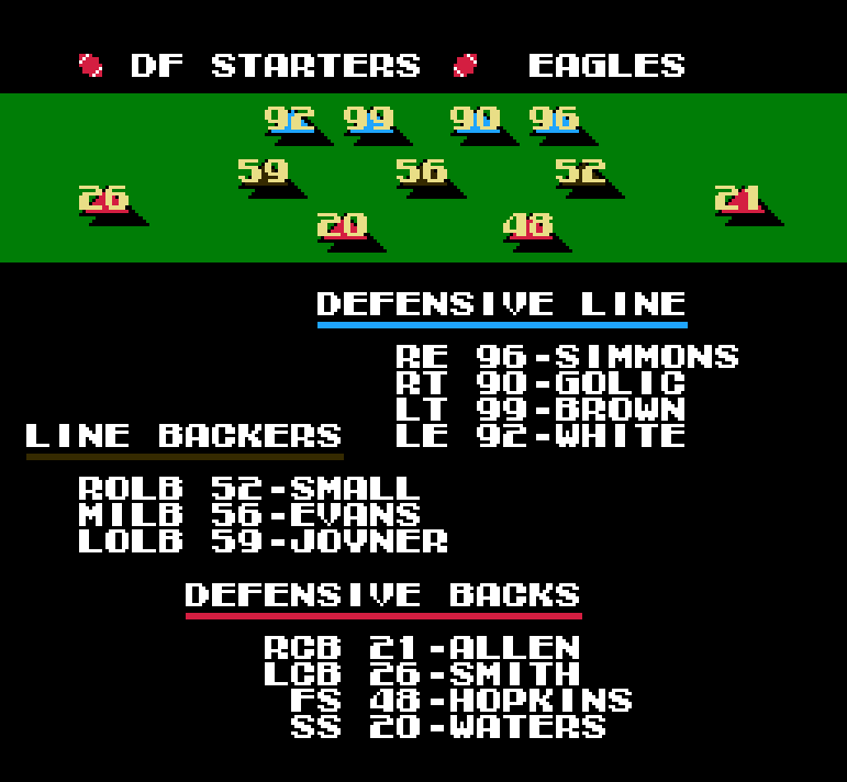 Tecmo Super Bowl Redux v4.0 - NFL By Year - TBORG