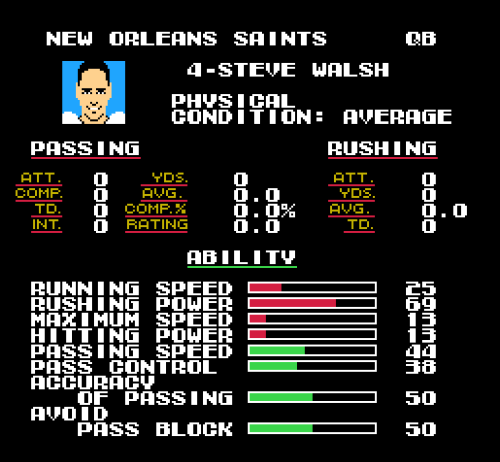 Tecmo Super Bowl Redux v4.0 - NFL By Year - TBORG