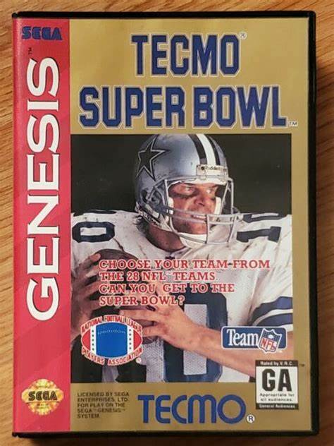 Tecmo Super Bowl 1990 - 1991