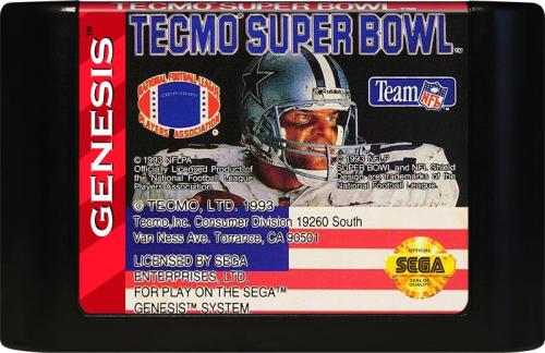 Genesis - Tecmo Super Bowl II Special Edition Sega Genesis