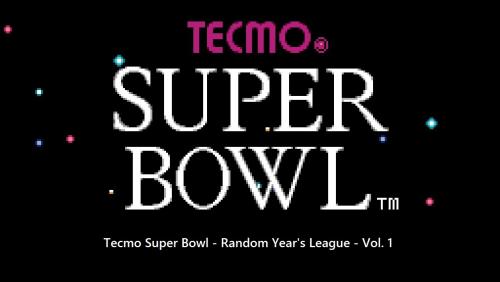 More information about "Tecmo Super Bowl - Random Year's League - Vol. 1"