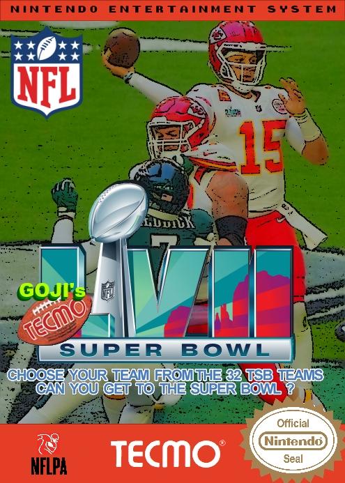 Goji's NFL Tecmo Super Bowl LVII