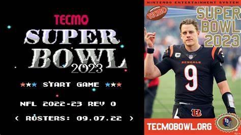 More information about "TECMO SUPER BOWL 2023"