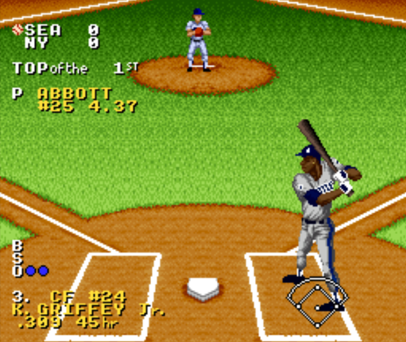 SNES - Ken Griffey Jr. Presents Major League Baseball (USA) - The Spriters  Resource