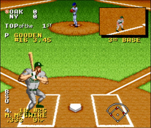 SNES - Ken Griffey Jr. Presents Major League Baseball (USA) - The Spriters  Resource