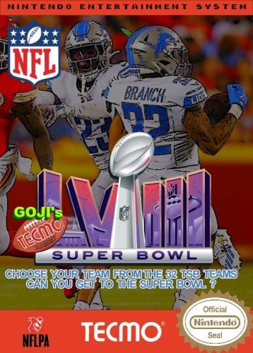 Tecmo Super Bowl 2024 Presented by  -  Official  Yearly ROMs - TBORG