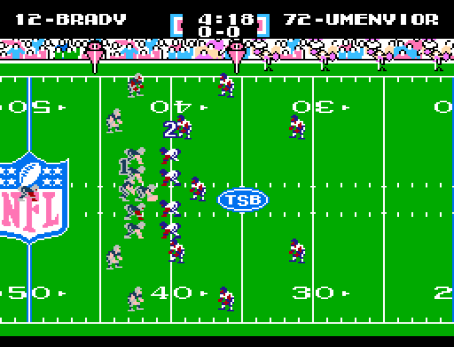 TB12 Tecmo Super Bowl