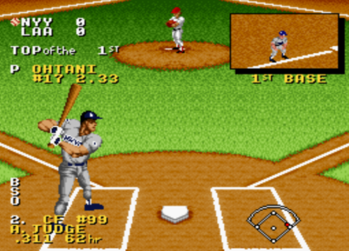 RBI Batting line-ups - TECMO BOWL VS R.B.I. BASEBALL