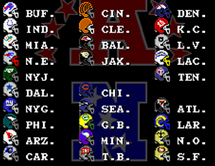 Tecmo deals bowl snes