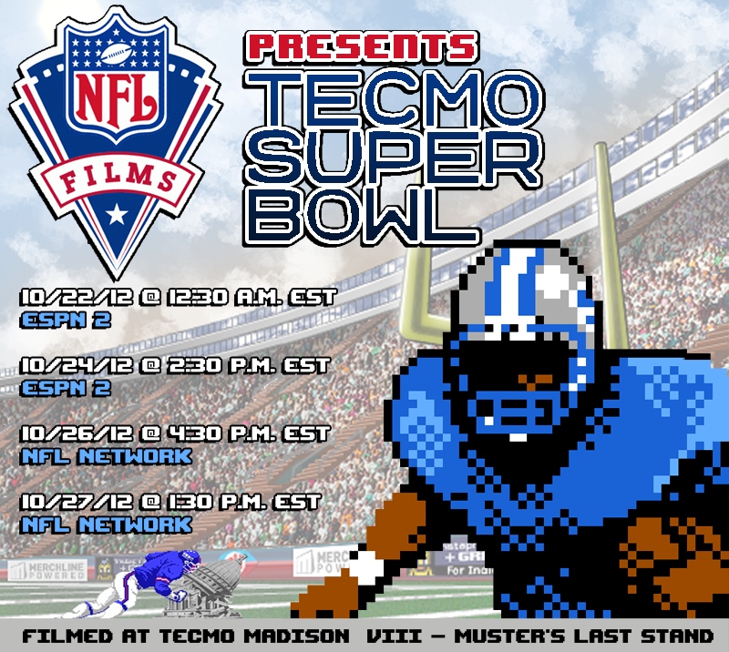 Tecmo Super Bowl 2022 Presented by  -  Official  Yearly ROMs - TBORG