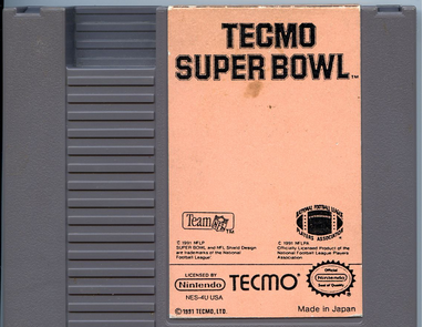 More information about "Tecmo Super Bowl Prototype Cart Dumped to ROM"