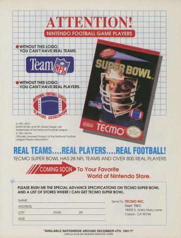 \ud83c\udfc8\ud83c\udfaeOn December 13, 1991 the classic Nintendo game \u201cTecmo Super Bowl\u201d was  released! Developed by TECMO, it was the first NES sports video game that  was... | By Davenport Sports Network | Facebook