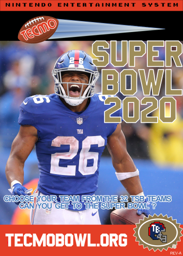 SBlueman's Tecmo Super Bowl 2021 - Final Edition - NFL By Year - TBORG