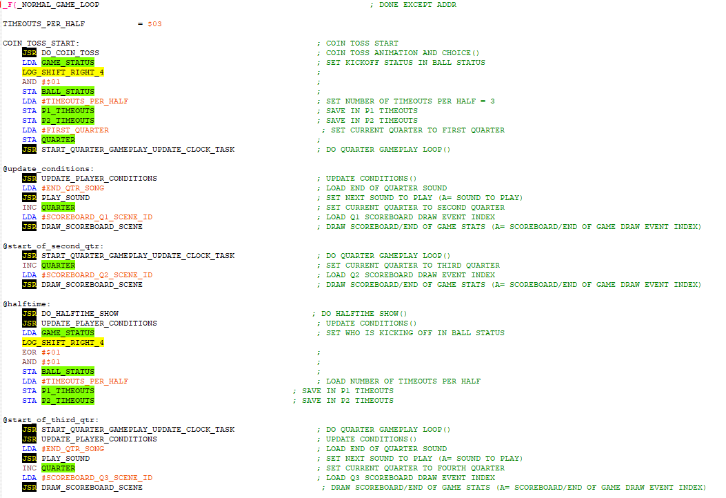 More information about "Countdown to Tecmo Super Bowl source code (reverse engineered) release date: Spring 2024"